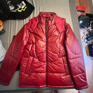 True Religion Hooded Puffer Jacket